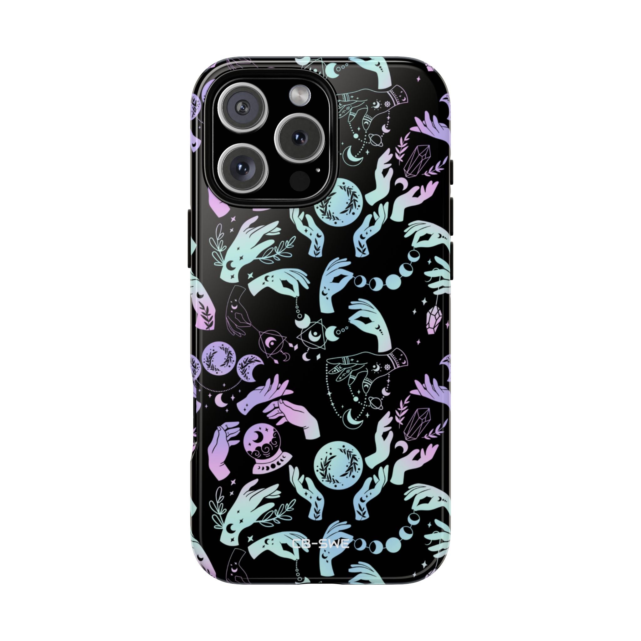 Mystical Celestial Hands - iPhone Case