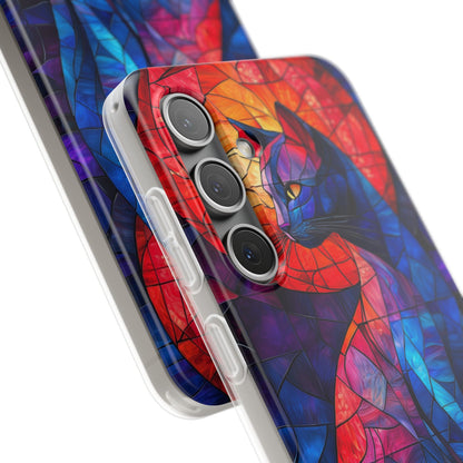 Celestial Cat Samsung S24 Case - Soft