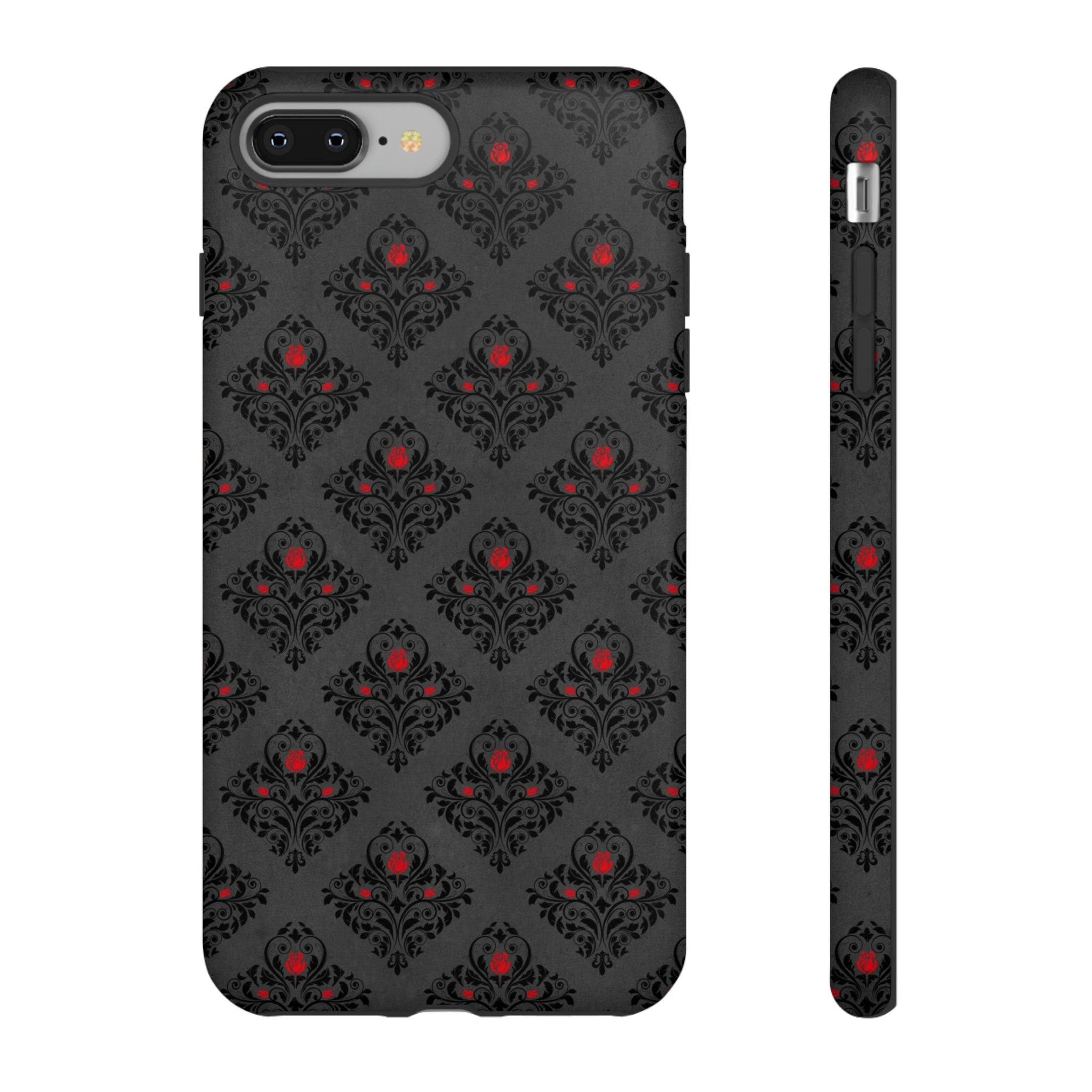 Pixrose Gothic Flower - Protective Phone Case