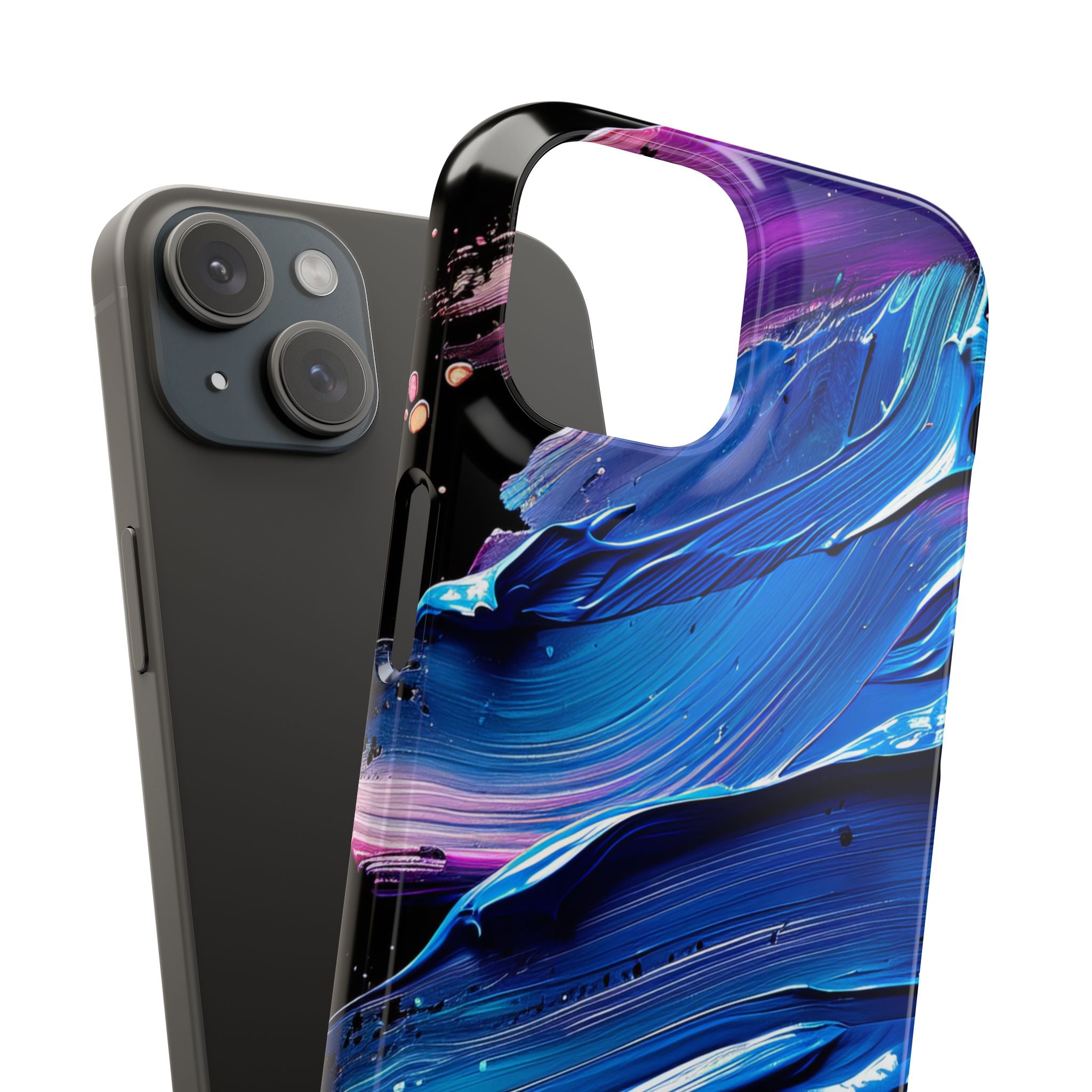 Ethereal Energy Flow iPhone 15 - Slim Phone Case