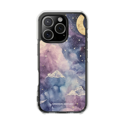 Dreamy Celestial Night - Clear Impact iPhone 16 Phone Case