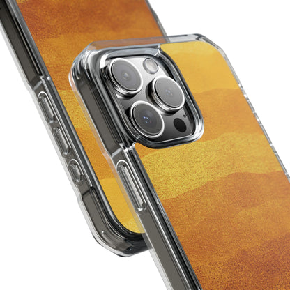Golden Horizon Layers iPhone 16 - Impact Clear+