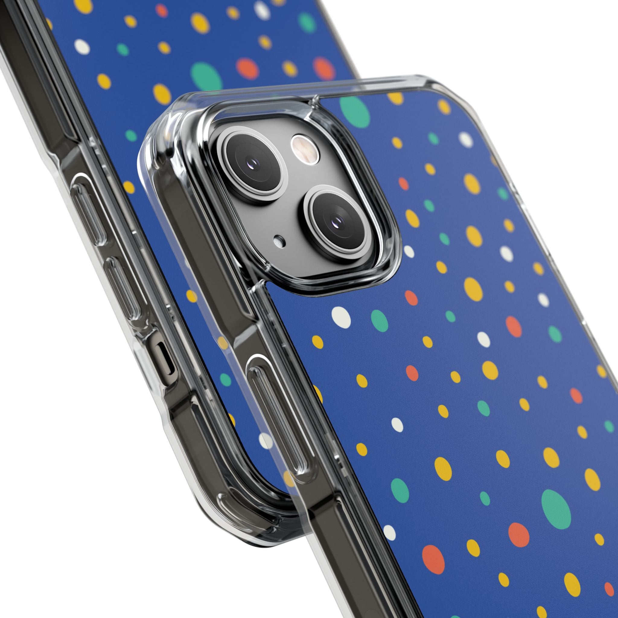 Colorful Dots Dance iPhone Case - Impact