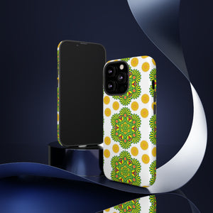 Lime Mandela - Protective Phone Case