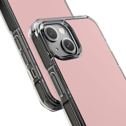 Rose Quartz F7CAC9 - Clear Impact Case for iPhone