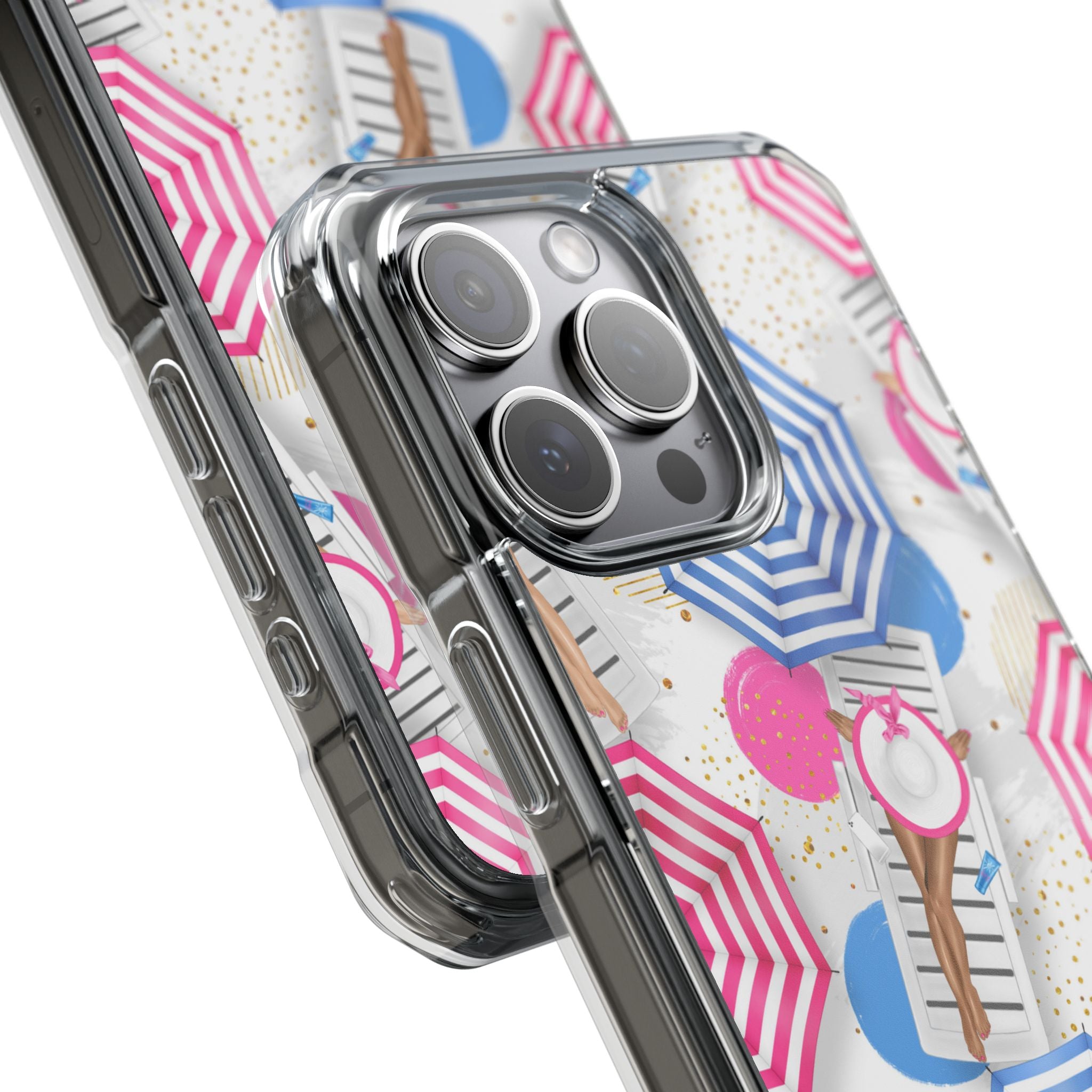 Sun Hats Relaxing iPhone Case - Impact