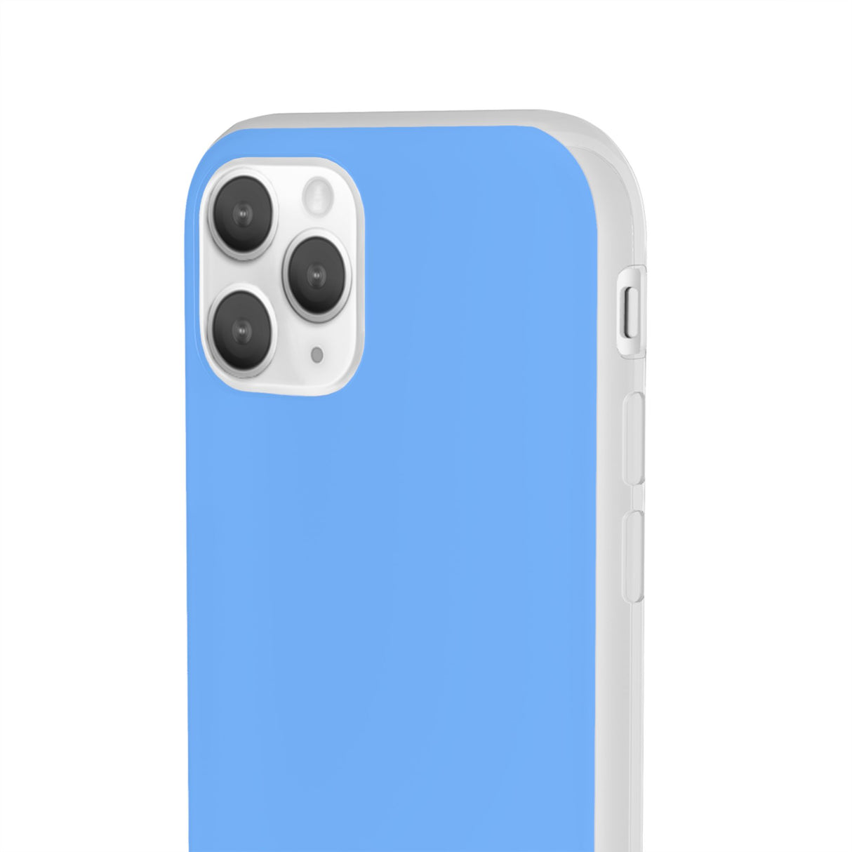 French Sky Blue | Handyhülle für iPhone (Flexible Hülle) 