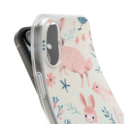 Pastel Whimsical Nature - Flexi iPhone 16 Phone Case