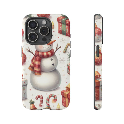 Snowman Welcomes Joy - iPhone Case