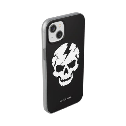 Lightning Skull iPhone 14 Plus Case - Soft