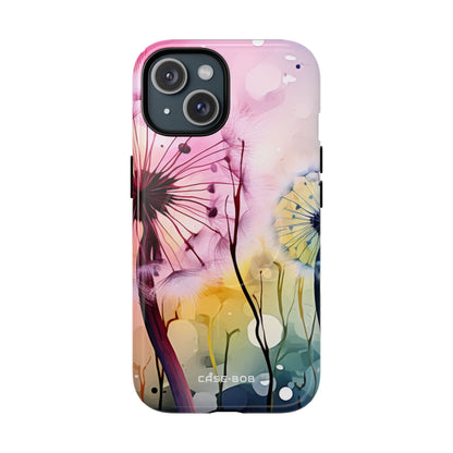 Dandelion Glow iPhone 15 Case - Tough+