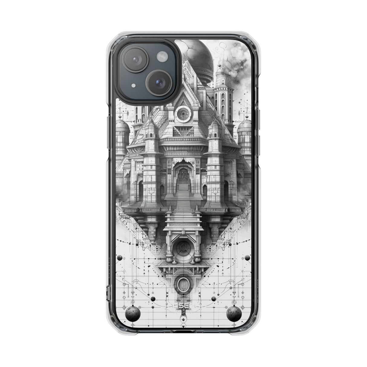 Celestial Cathedral - Phone Case for iPhone (Clear Impact - Magnetic)