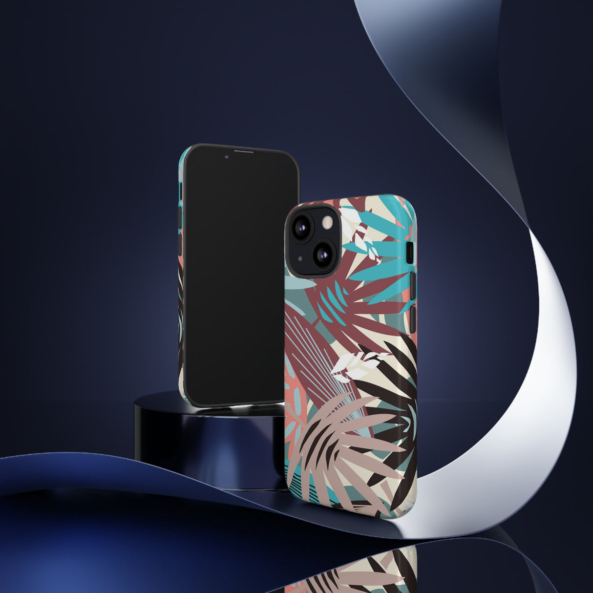 Tropical Leaf Jazz - Protective Phone Case