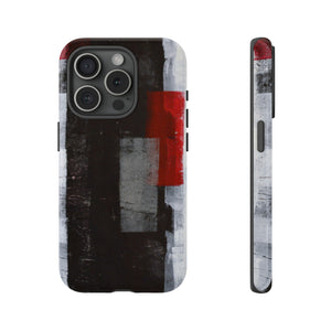 Red Accent Art - Protective Phone Case