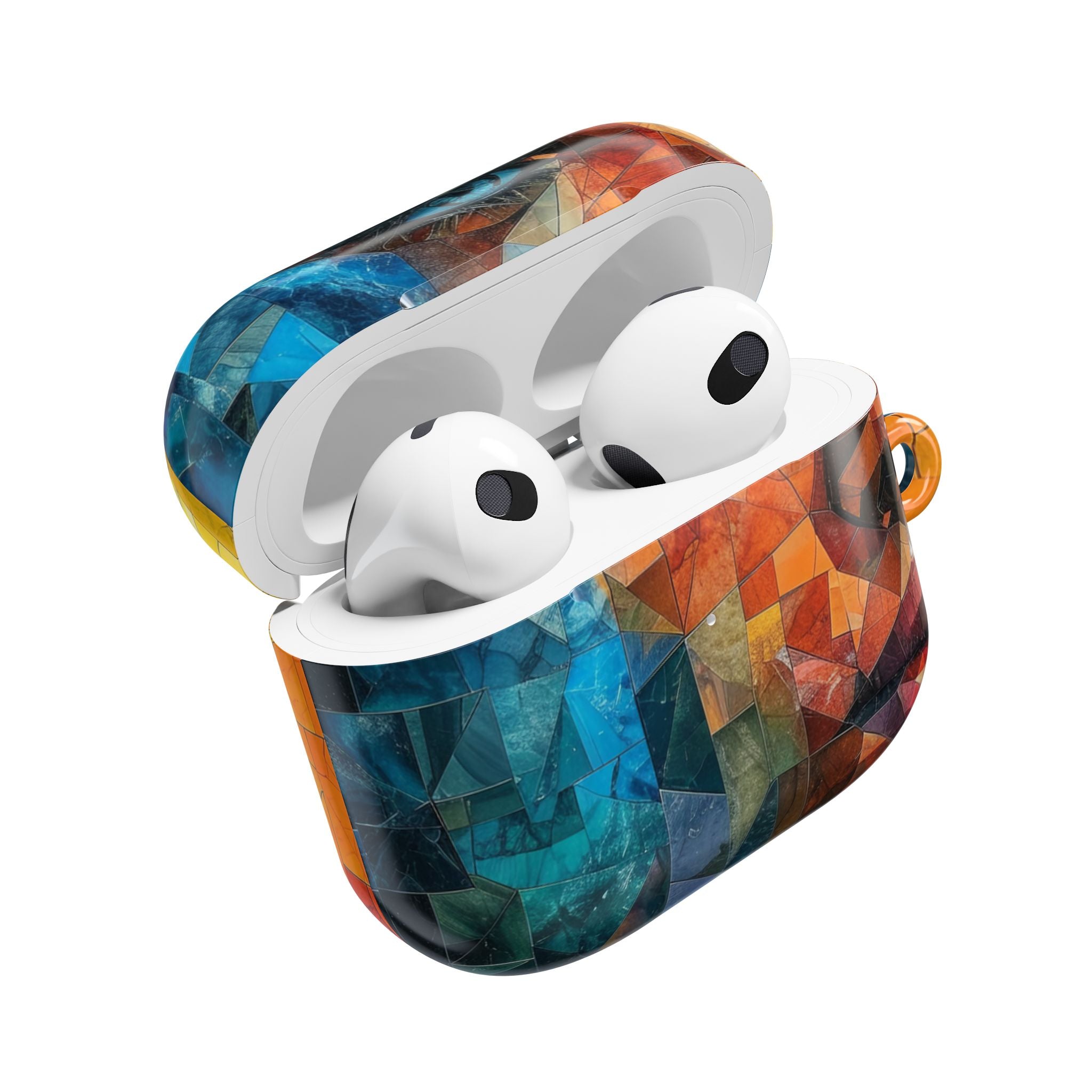 Mosaic Gaze Blue - AirPods Case