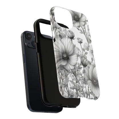 Vintage Floral Etching iPhone 14 - Tough+
