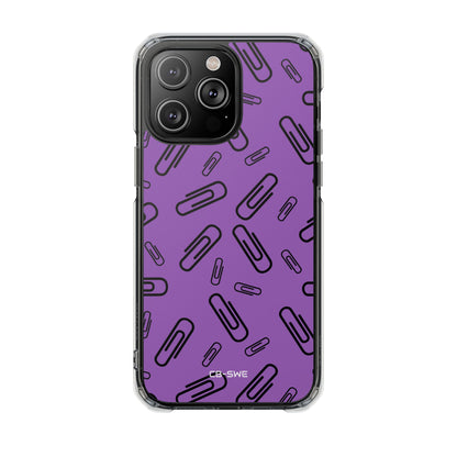 Paperclips Dance Playfully iPhone Case - Impact