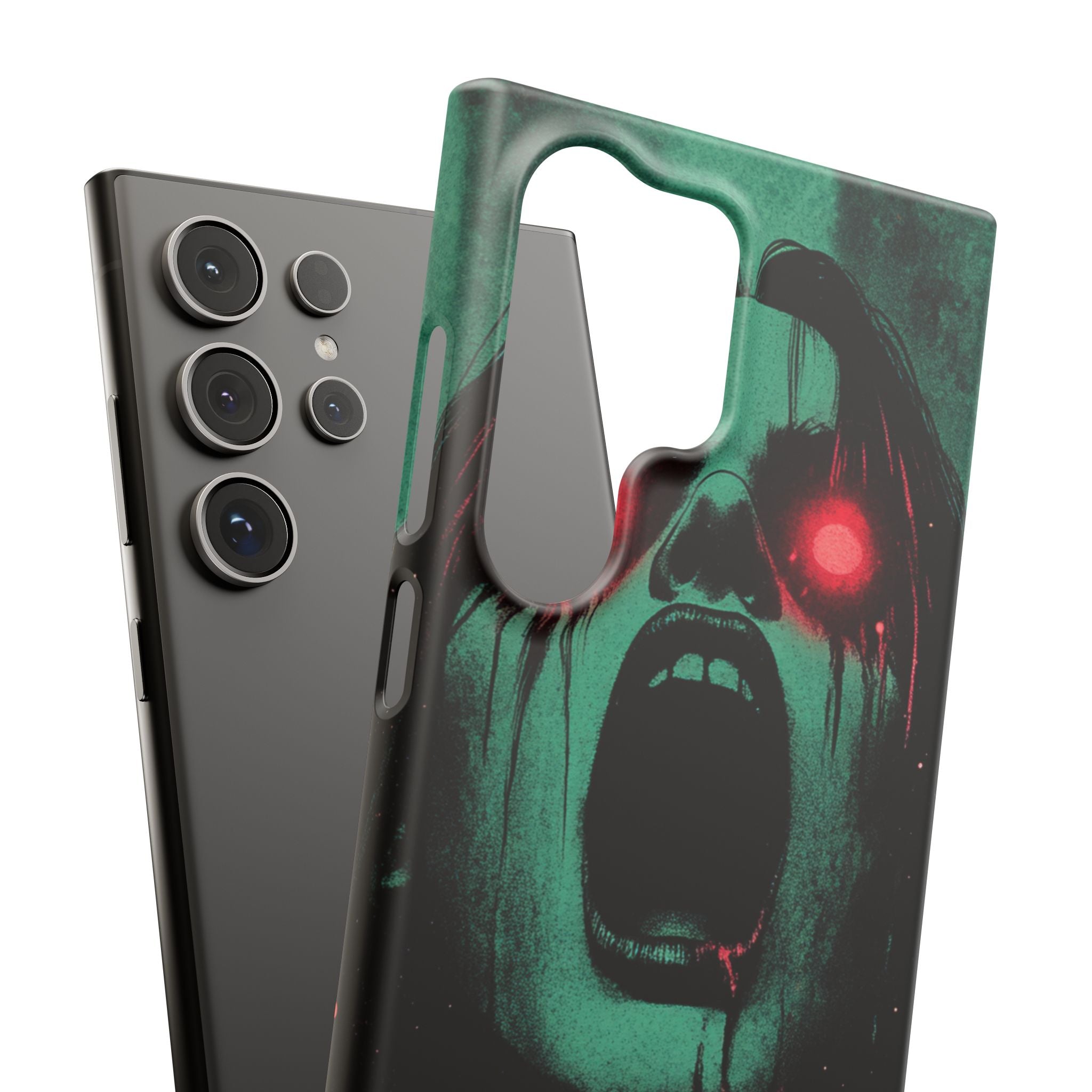 Haunting Glow of Gothic Eyes Samsung S24 - Slim Phone Case