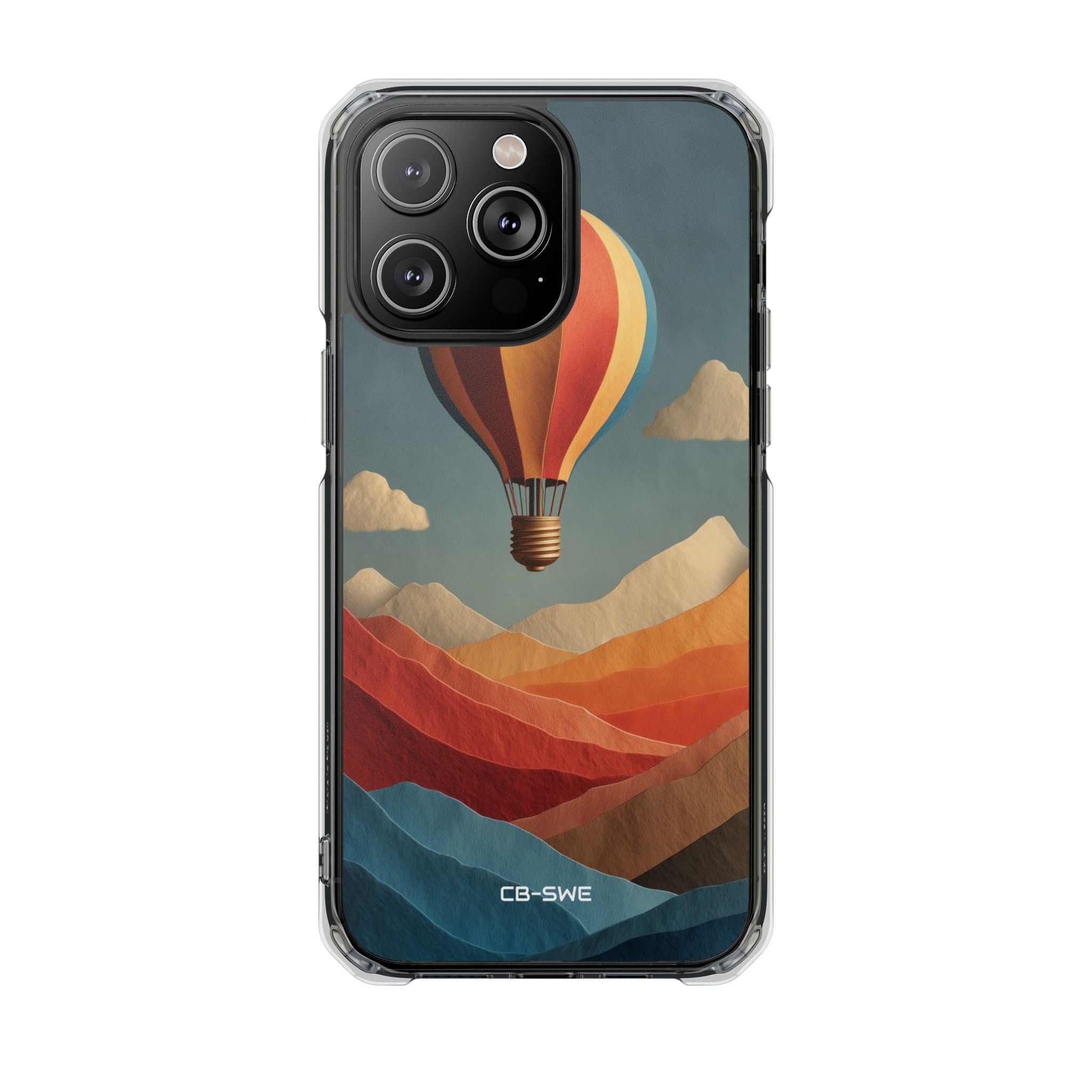 Hot Air Balloon Soars iPhone Case - Impact