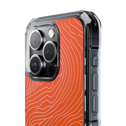 Pantone Tangerine  - Clear Impact Case for iPhone