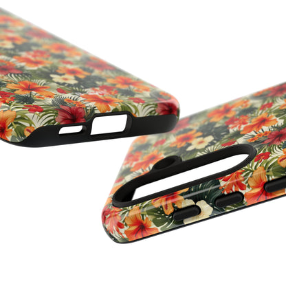 Tropical Blooms Flourish - Samsung Case