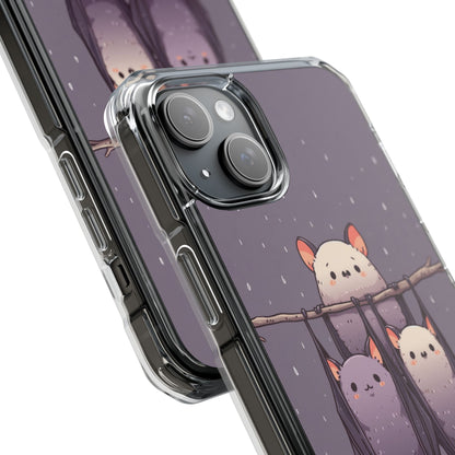 Bats Hang Playfully iPhone Case - Impact