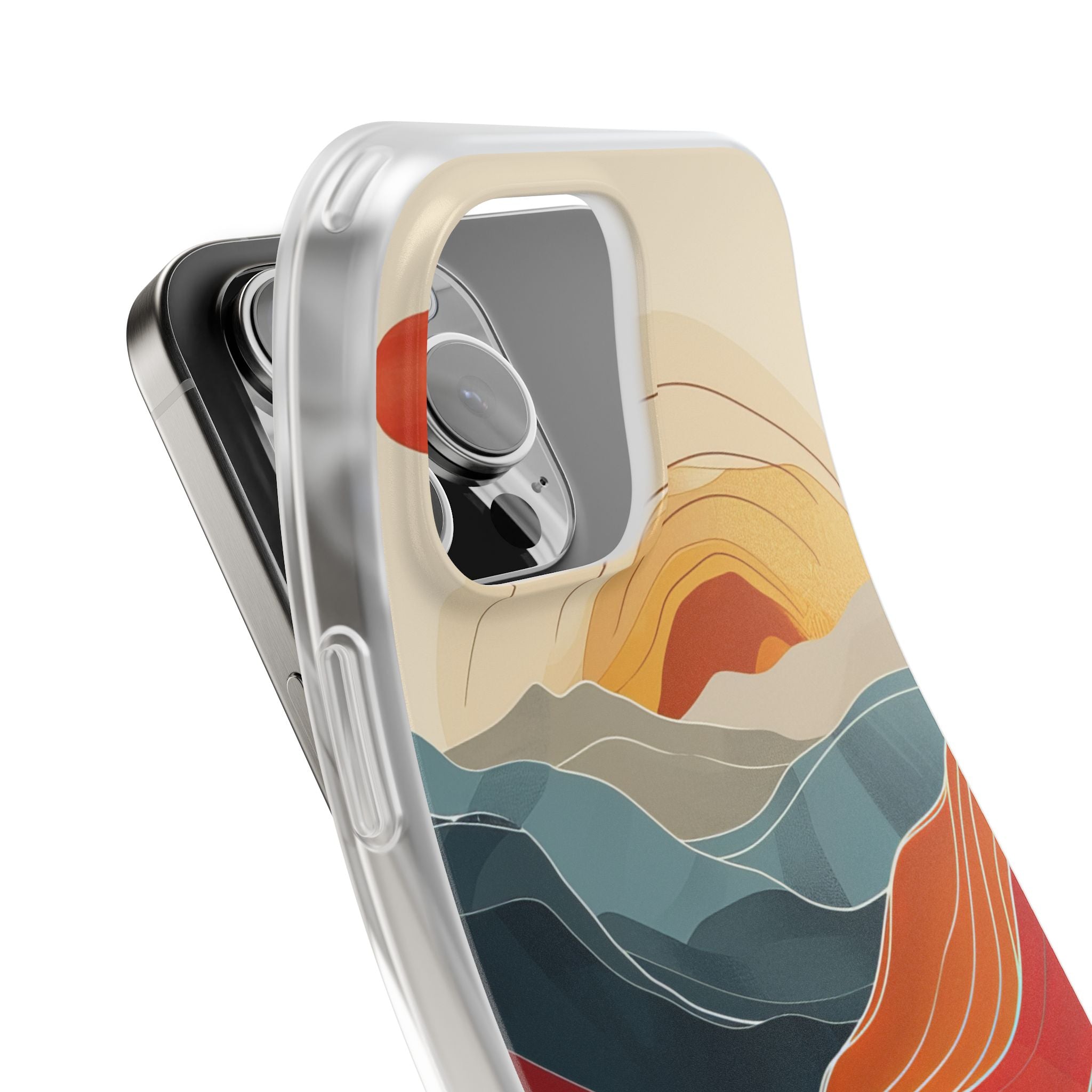 Sunlit Ridges iPhone 16 Pro Max Case - Soft