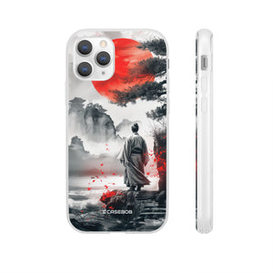 Serene Samurai Sunrise | Flexible Phone Case for iPhone