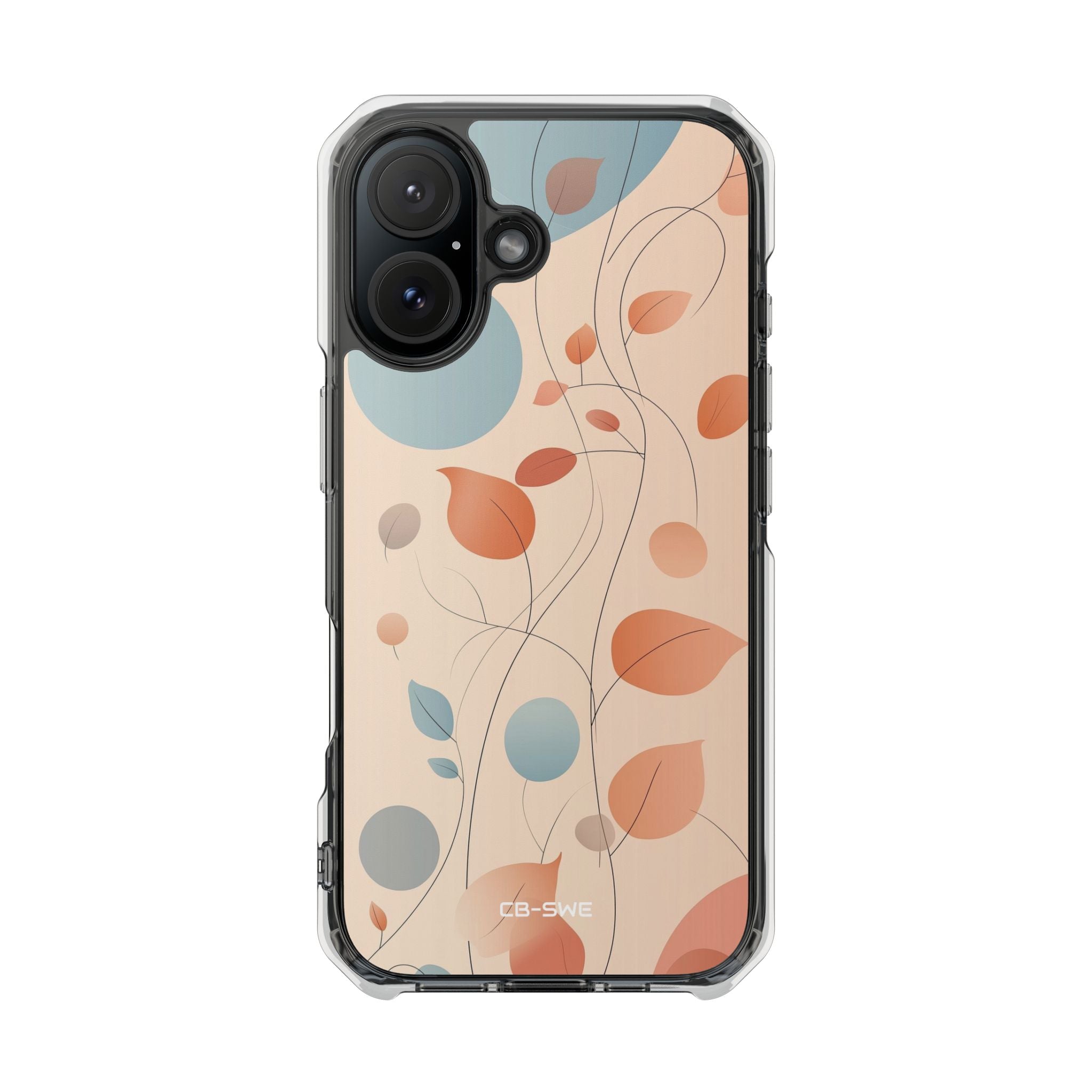 Gentle Leaves Drift iPhone Case - Impact
