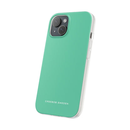 Medium Aquamarine iPhone 15 - Flexi Phone Case