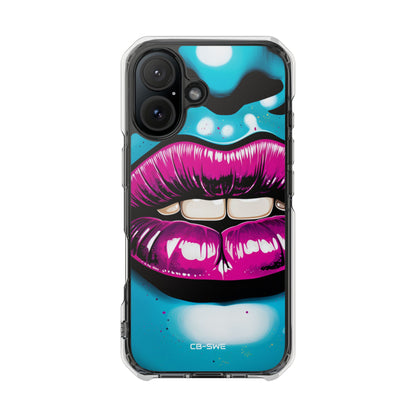 Vivid Lips Contrast iPhone Case - Impact