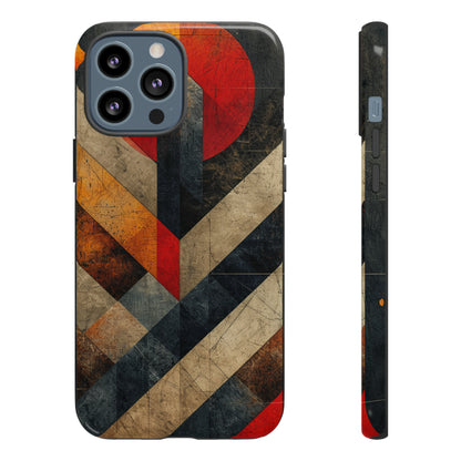 Art Deco Geometry Extravaganza - Protective Phone Case