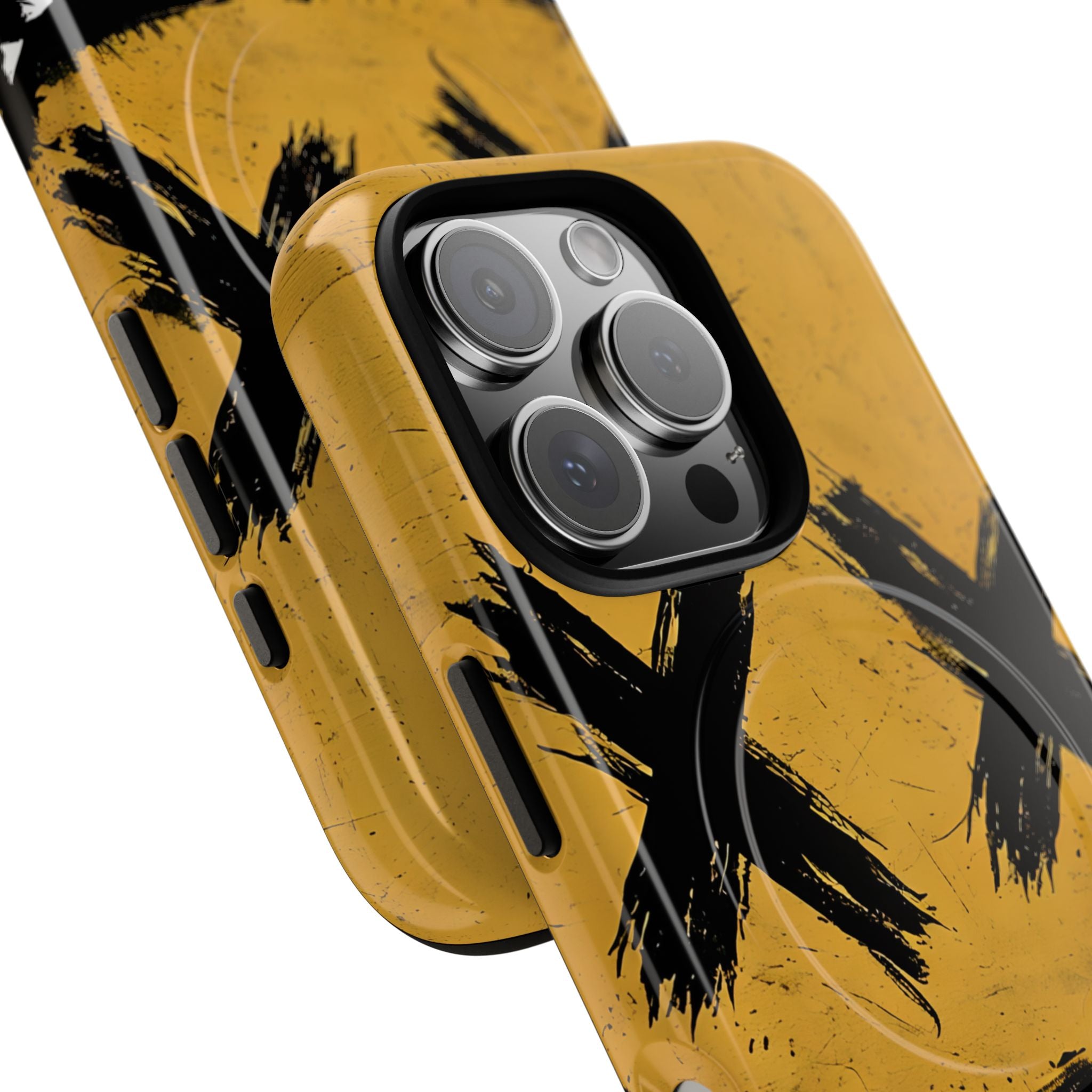 Jagged Smile Yellow iPhone 16 Pro Case - Tough+