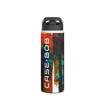 Golden Palms - Ruostumattomasta teräksestä valmistettu vesipullo