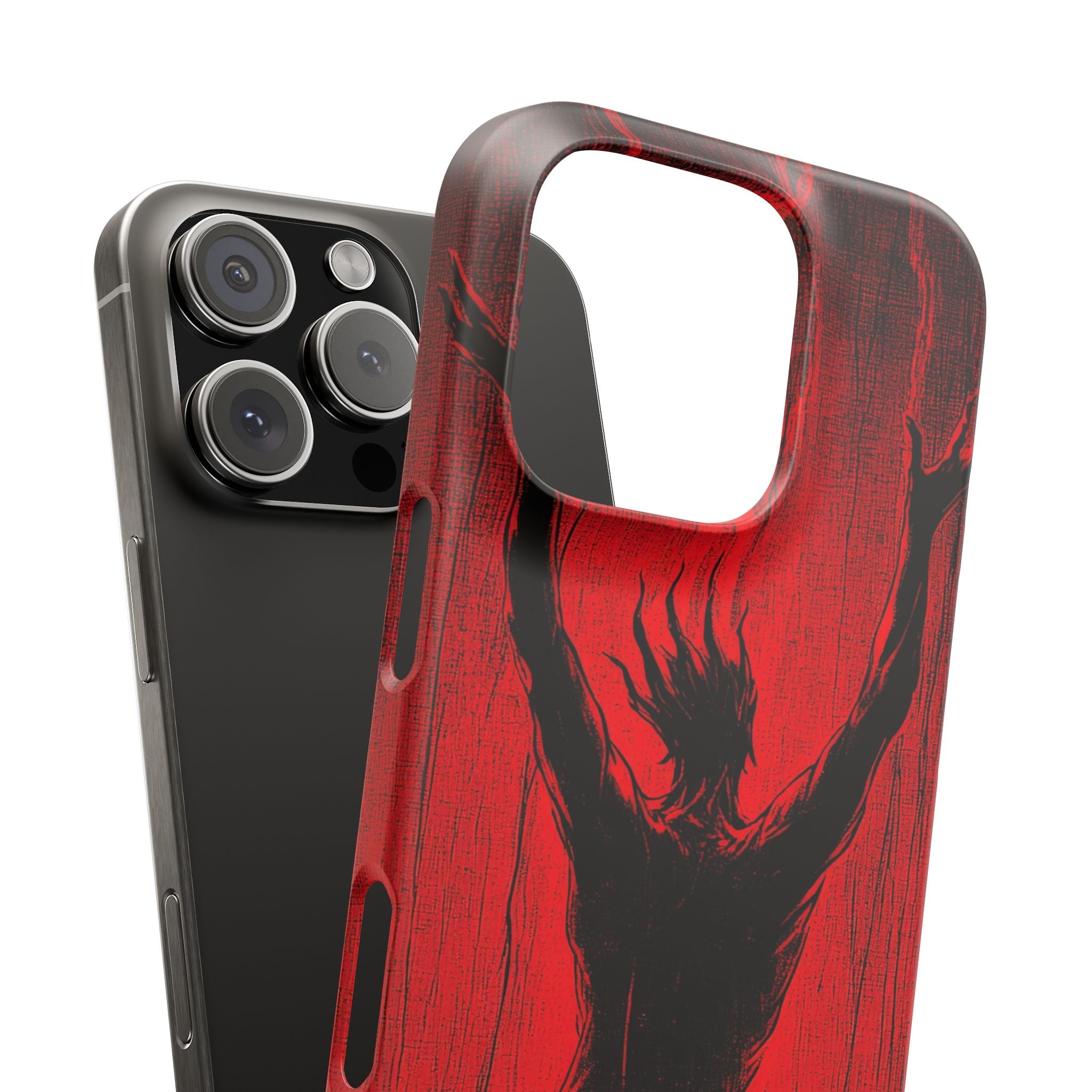 Crimson Despair iPhone 16 - Slim Phone Case