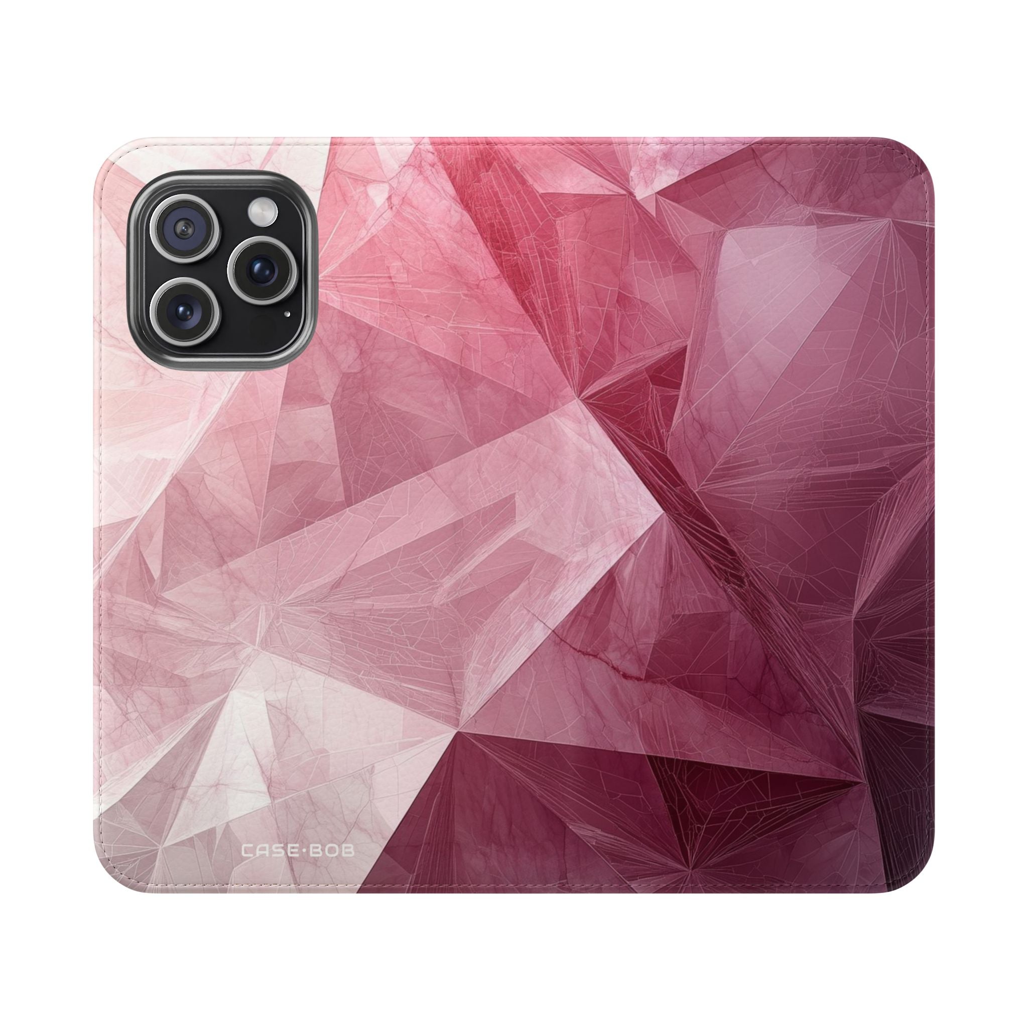Fractured Crystal - iPhone 15 Pro Max Case - Wallet