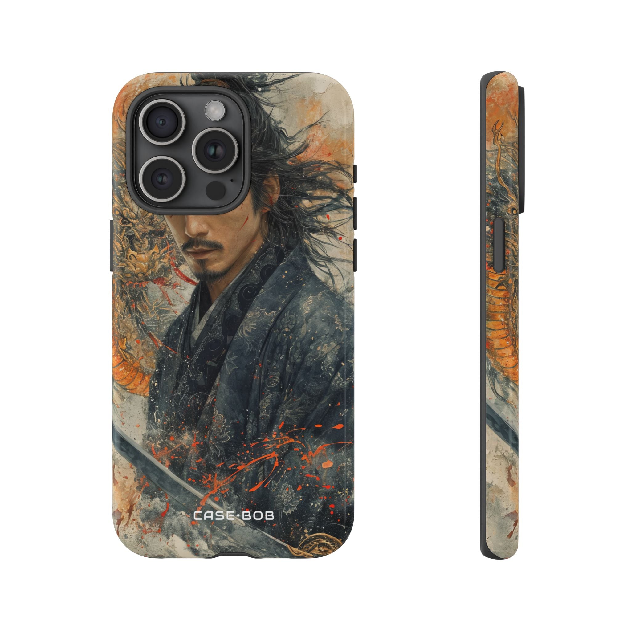 Dragonblade Warrior iPhone 15 Pro Max Case - Tough