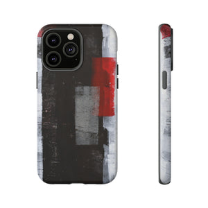 Red Accent Art - Protective Phone Case