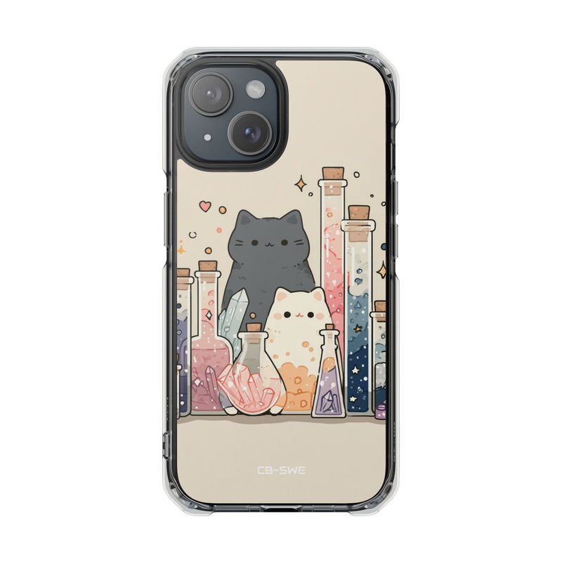 Cats Brew Potions iPhone Case - Impact