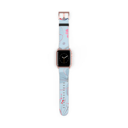 Outlined Bloom Radiance - Watch Band