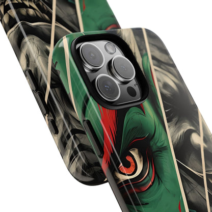Demonic Panels Clash - iPhone Case