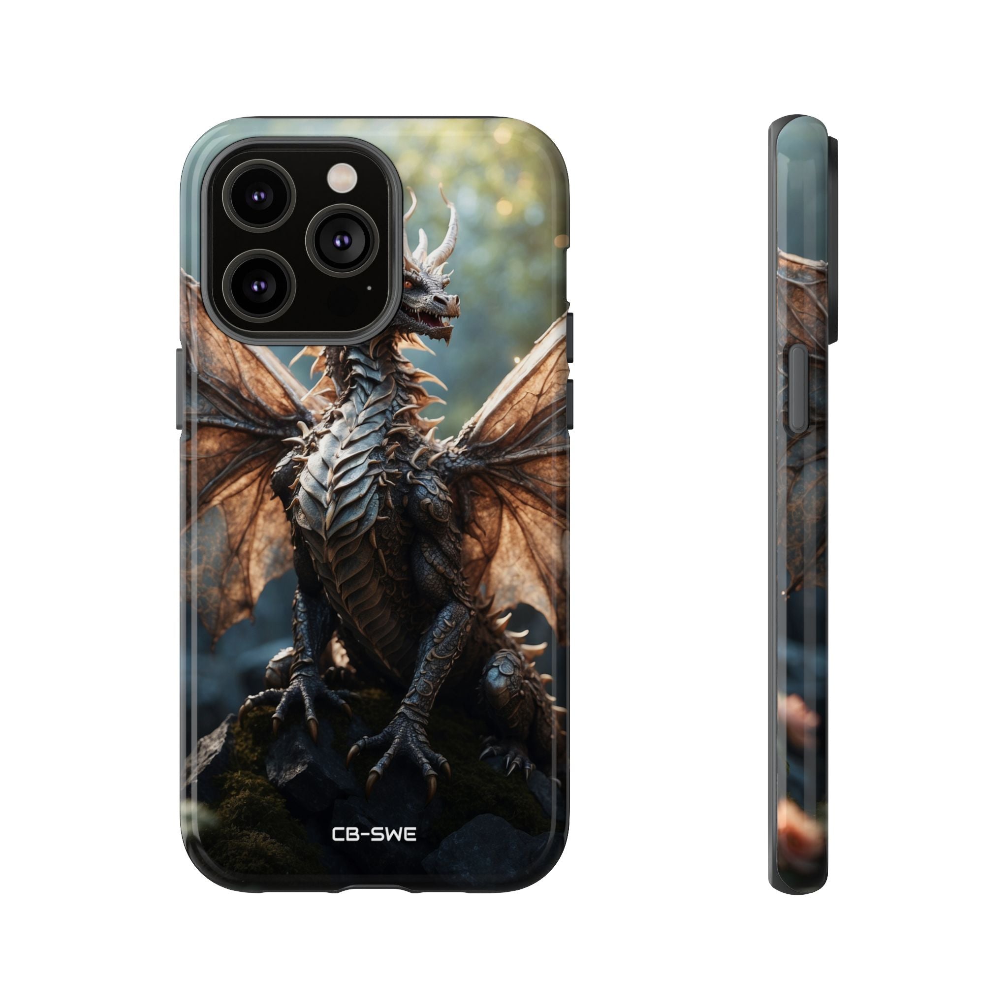 Majestic Dragon Glows - iPhone Case