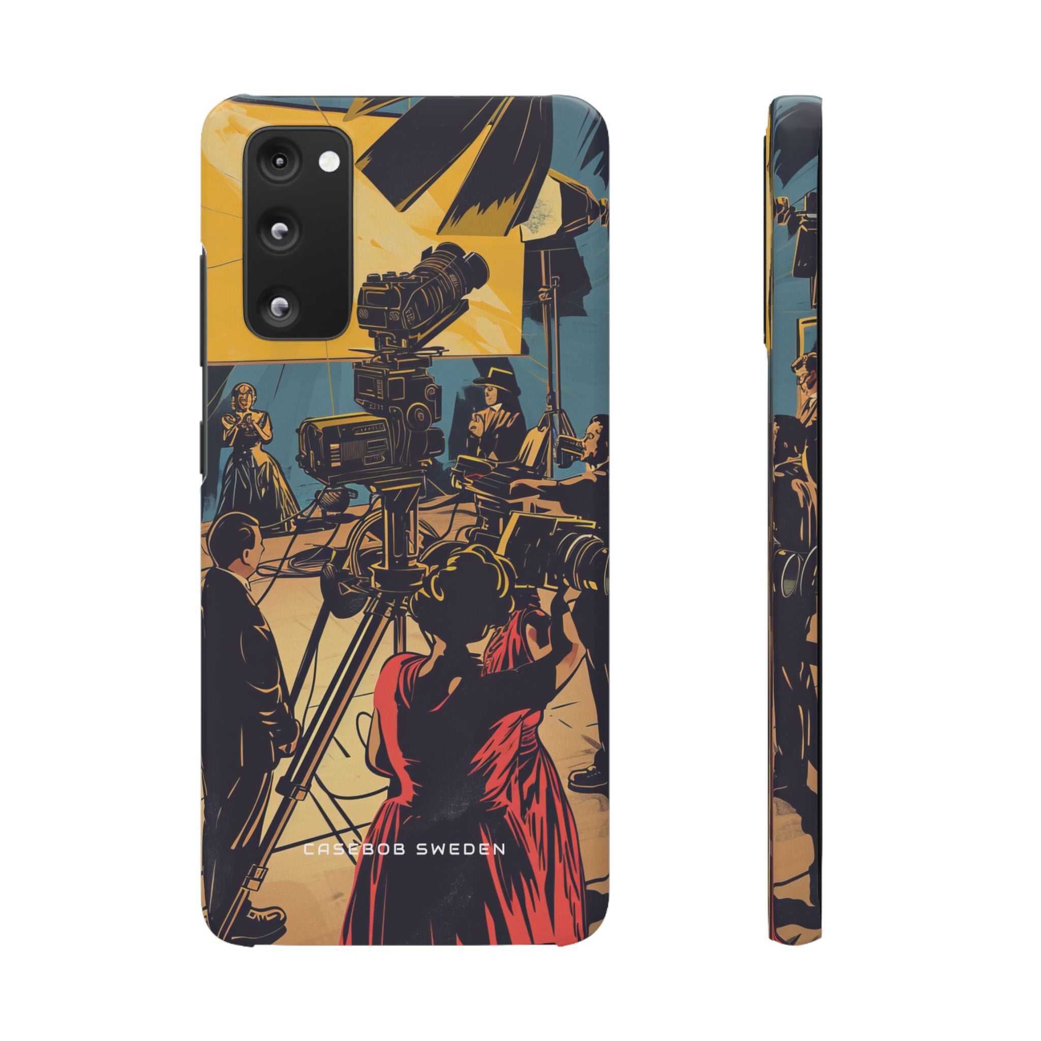 Golden Era Cinematic Spotlight Samsung S20 - Slim Phone Case