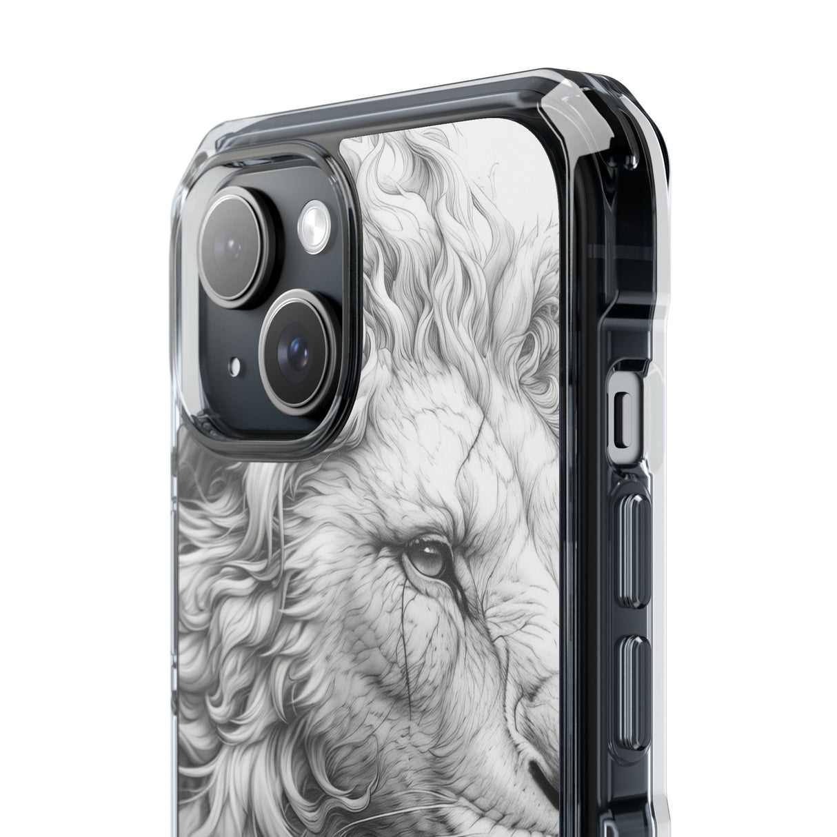 Majestic Whimsy – Handyhülle für iPhone (Clear Impact – Magnetisch) 