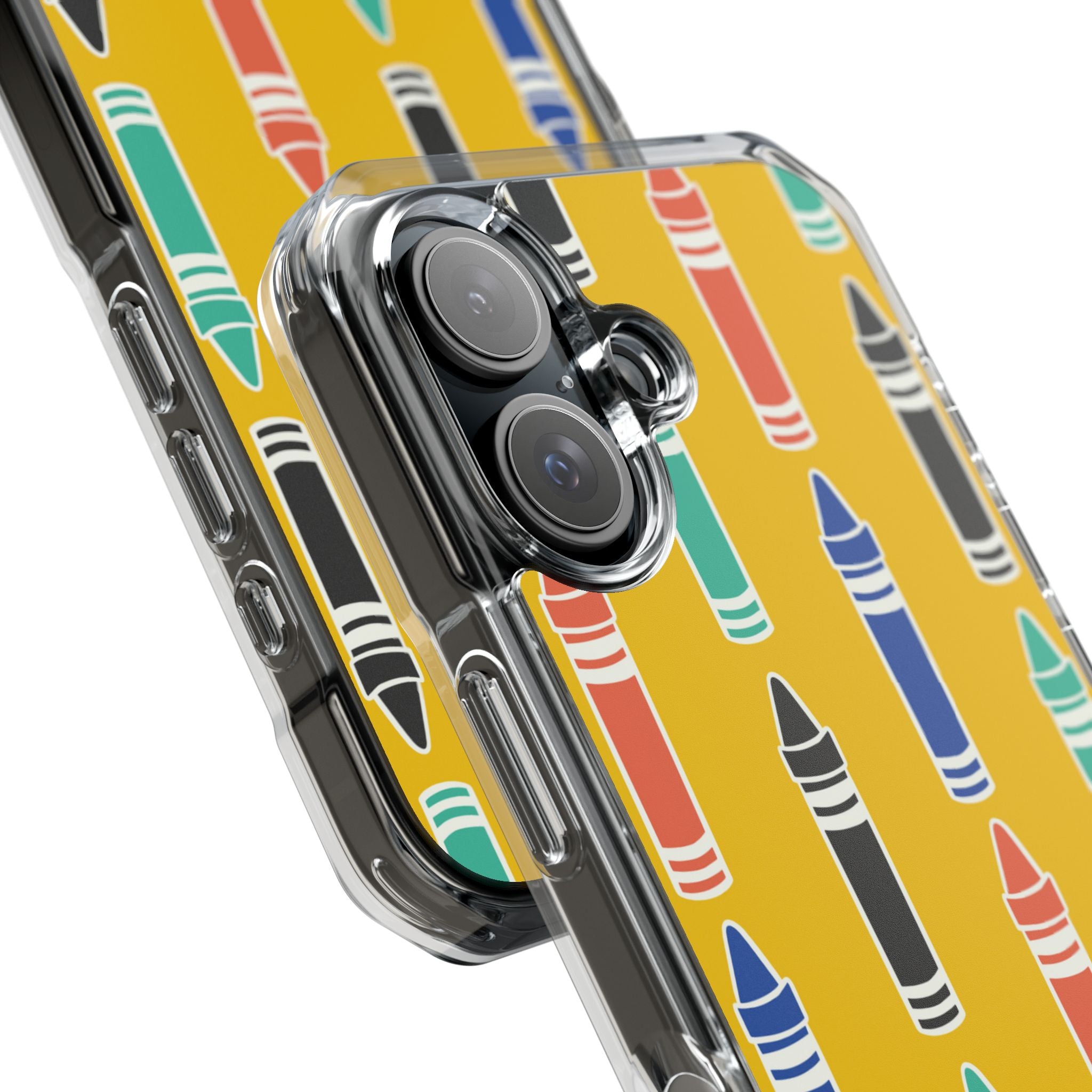 Crayons Dance Joyfully iPhone Case - Impact
