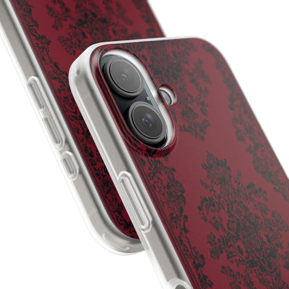 Gothic Crimson Elegance iPhone 16 - Flexi Phone Case