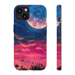 Oil painting - Big Planet - Protective Phone Case