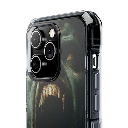 Gothic Wail of Decay iPhone 14 - Clear Impact Phone Case