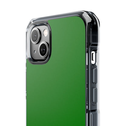 Green iPhone 14 - Clear Impact Phone Case