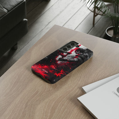 Crimson Blade Clash - Samsung Case